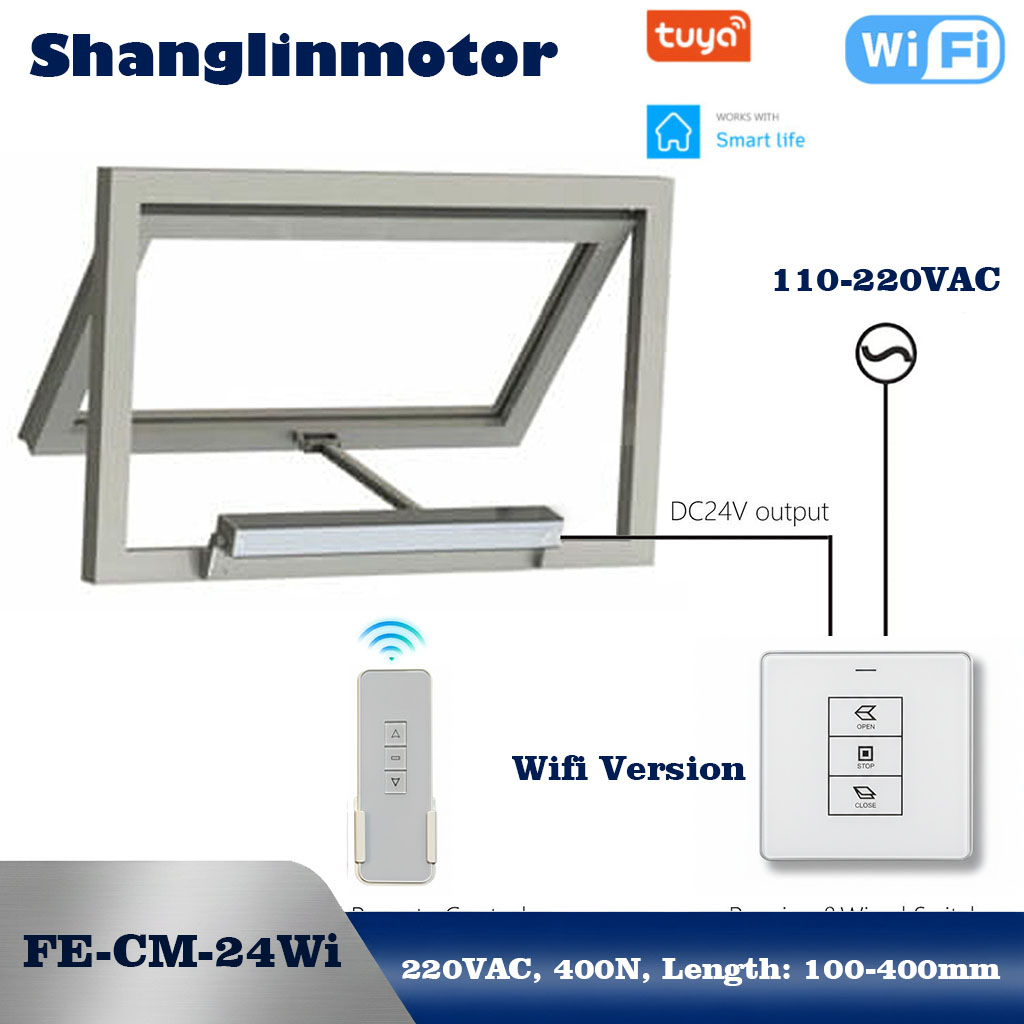 Smart Home Automation Diy - Tuya WiFi Smart Window Opener 100-240V