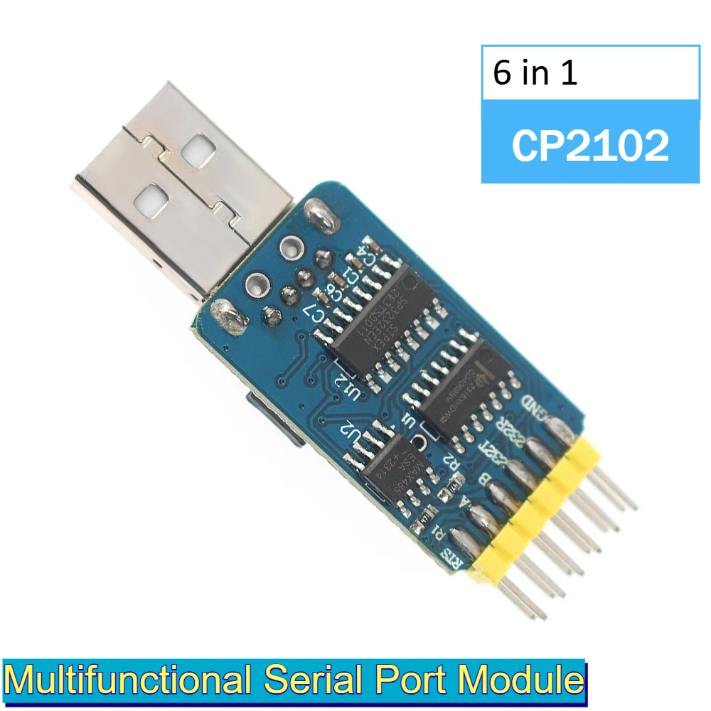 Level Shifter 3.3V - 6 in 1 USB Seriële Adapter