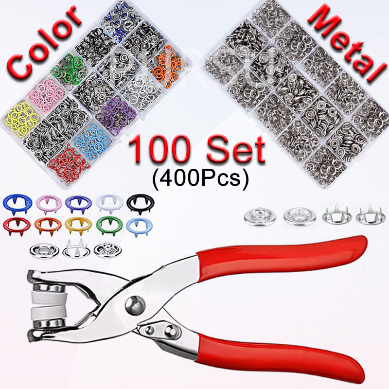 Home Automation Diy - 100 Sets Snap Tang Automatische Grommet