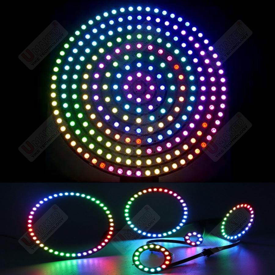 Rgb Led Matrix 8X8 - 2 stuks WS2812B Individueel adresseerbare digitale