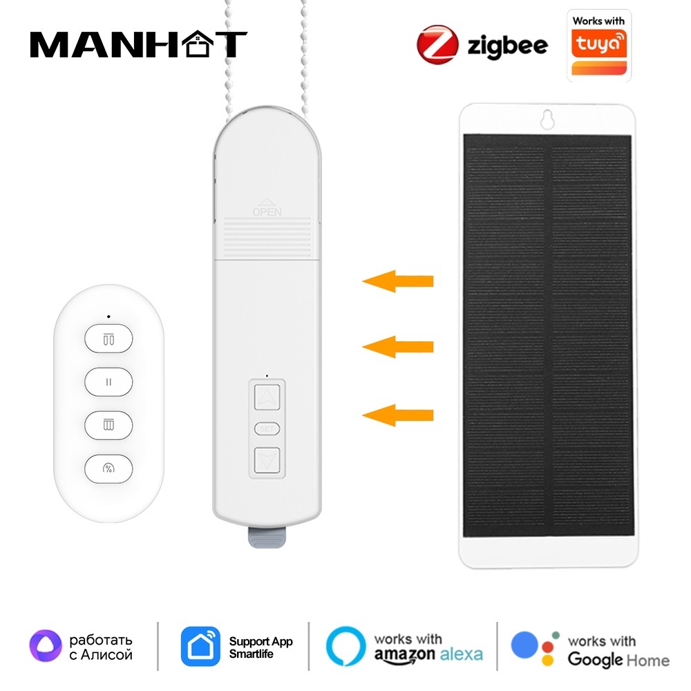 Home Automation Diy - Werk met Tuya Zigbee Smart Curtain