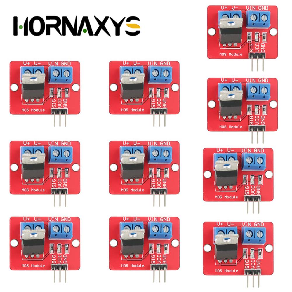 Home Automation Arduino - 5/10PCS 0-24V Top Mosfet-knop IRF520 MOS