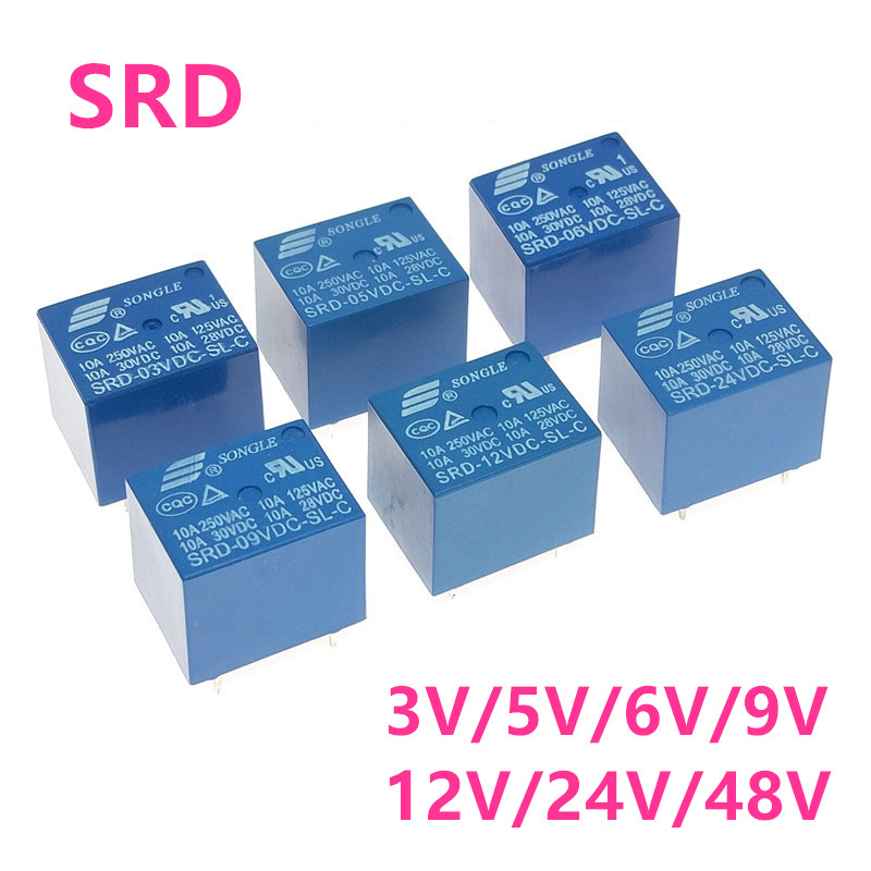 Shelly Relay Module - 1 Stuks Nieuwe Relais SRD-05V 06V