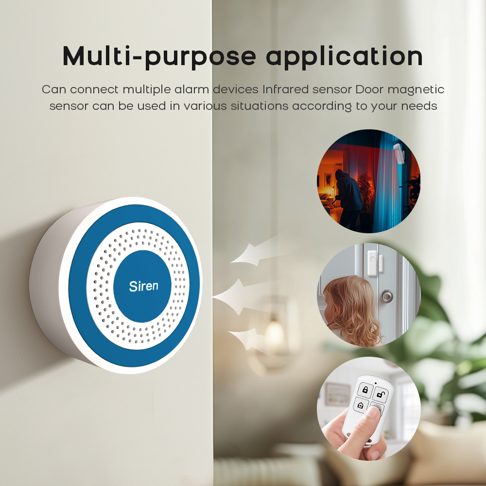 PGST WiFi Smart Life Alarm Bev - Home Automation Tutorial recensie en prijs