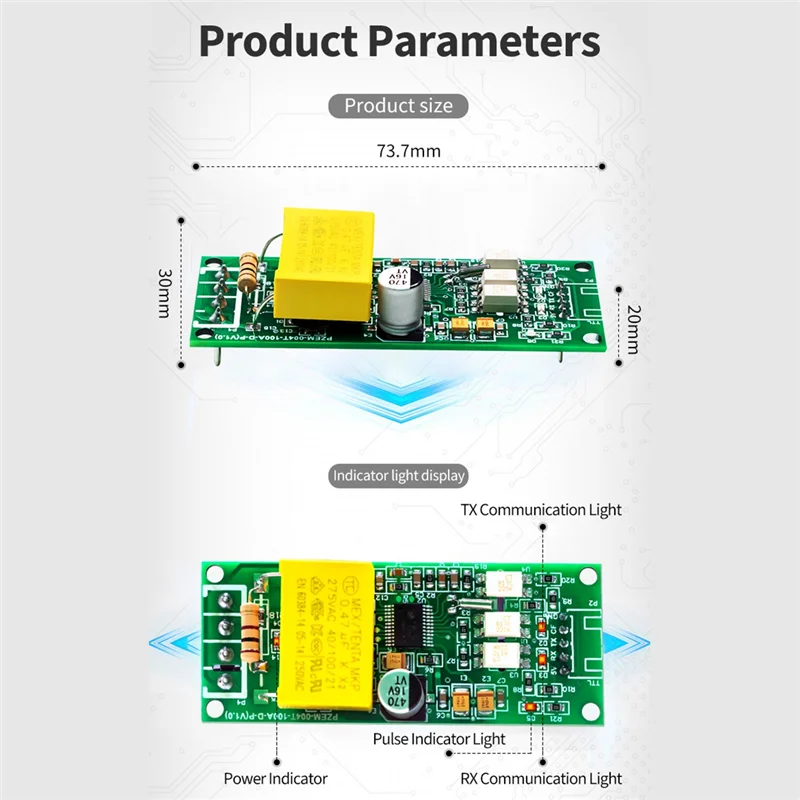 100A PZEM 004T Versie Wattmete - Home Automation Arduino recensie en prijs