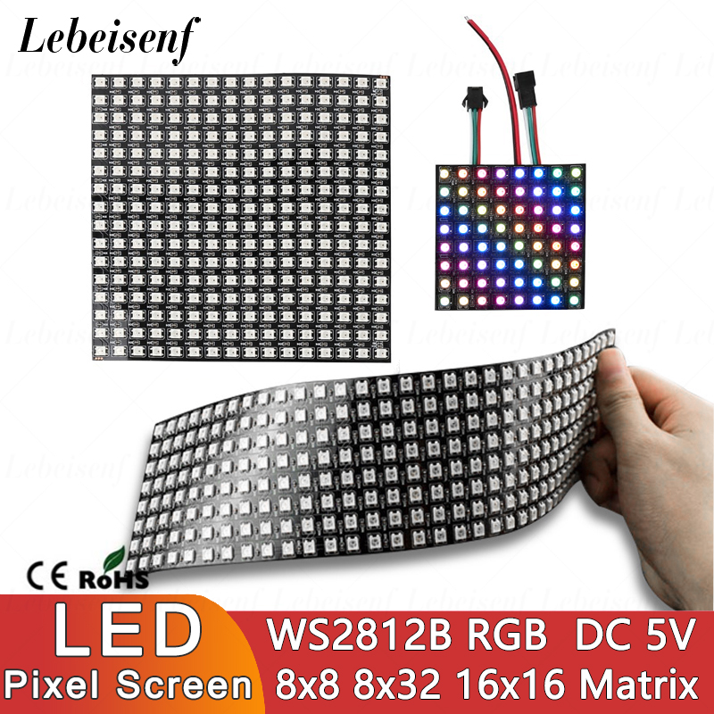 LED Digitaal Pixelscherm WS281 - Rgb Led Matrix 8X8 recensie en prijs