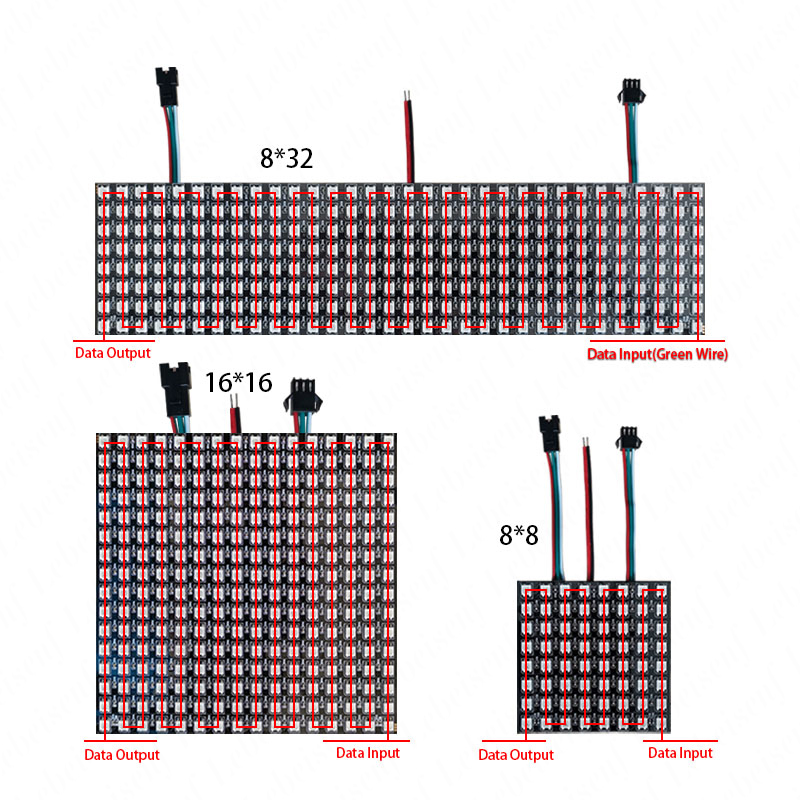 LED Digitaal Pixelscherm WS281 - Rgb Led Matrix 8X8 recensie en prijs