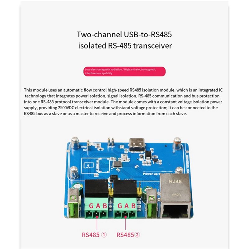 FEDI-Rpi0-DRS485 Dual RS485-ui - Pi Zero W Board recensie en prijs