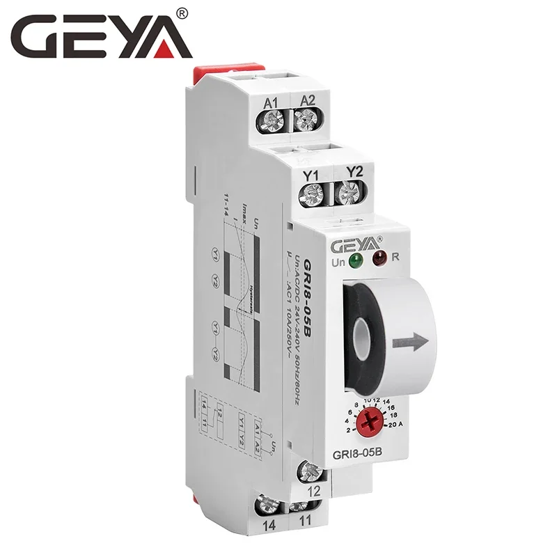 GEYA GRI8-05 AC OF DC-stroombe - Shelly Relay Module recensie en prijs