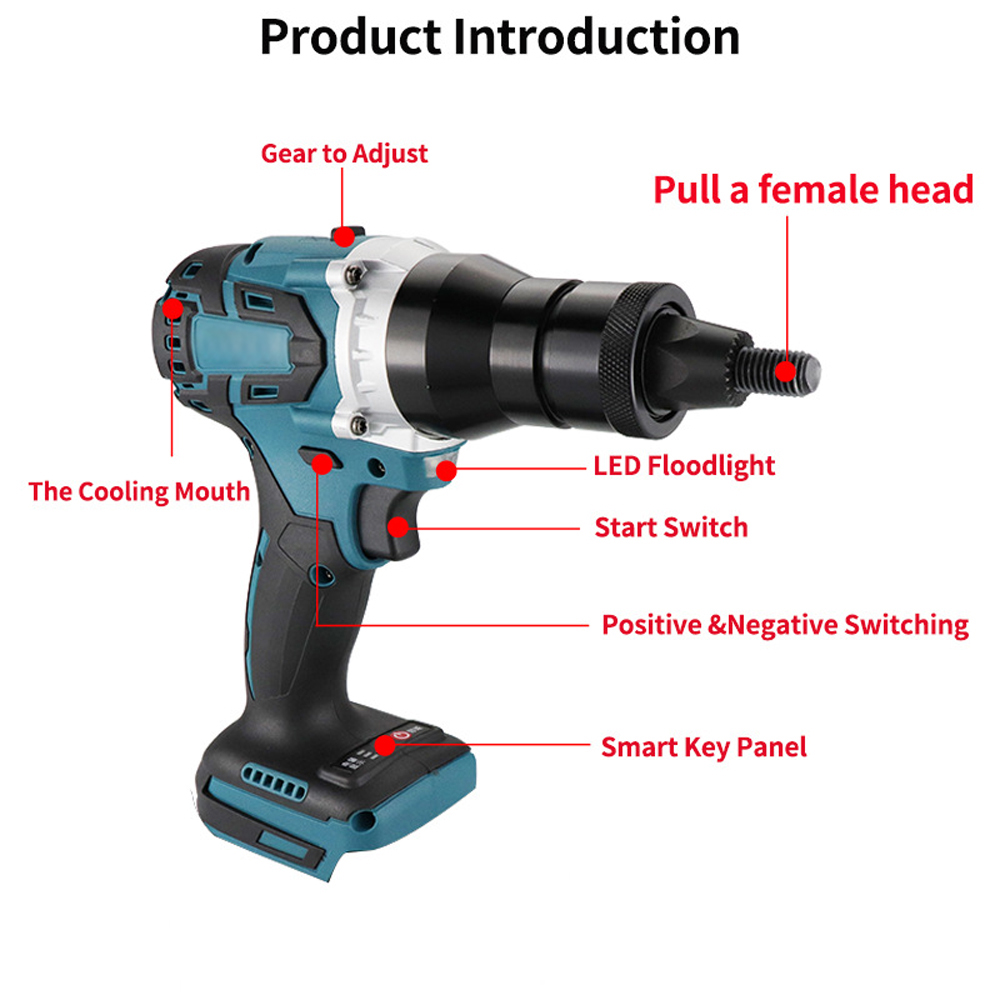 Elektrisch Klinkpistool Borste - Home Automation Diy recensie en prijs