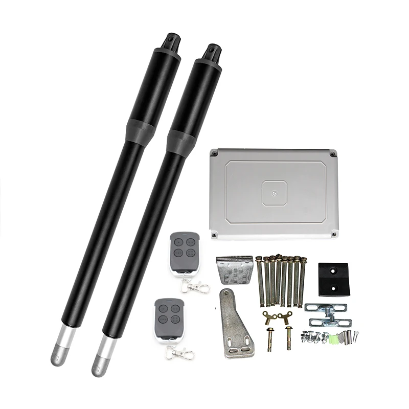 Dubbele blad zonne-draaipoort  - Smart Home Automation Diy recensie en prijs