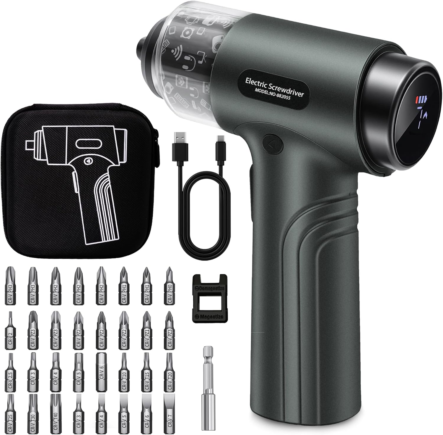 36-in-1 elektrische schroevend - Home Automation System Diy recensie en prijs