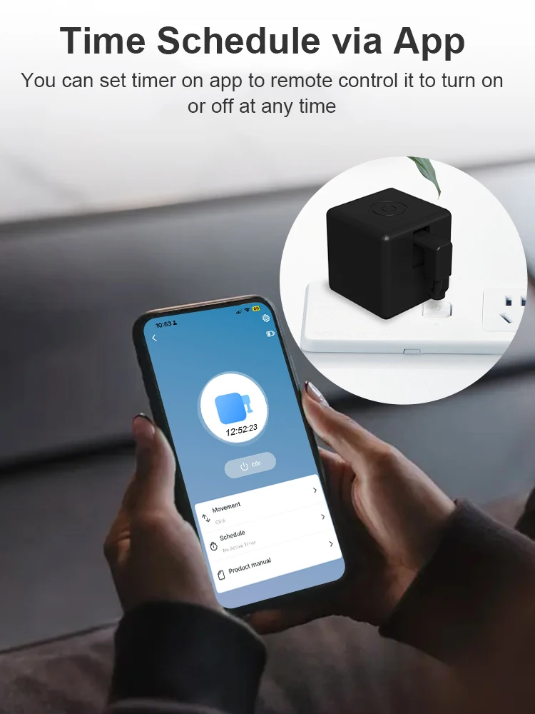 DIY-schakelaarrobot met knopbe - Smart Home Automation Diy recensie en prijs