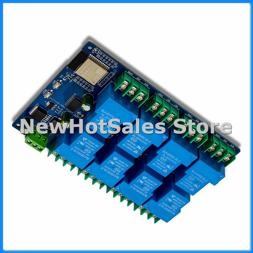 8-kanaals relaismodule 30A DC7 - Relay 8 Channel Board recensie en prijs