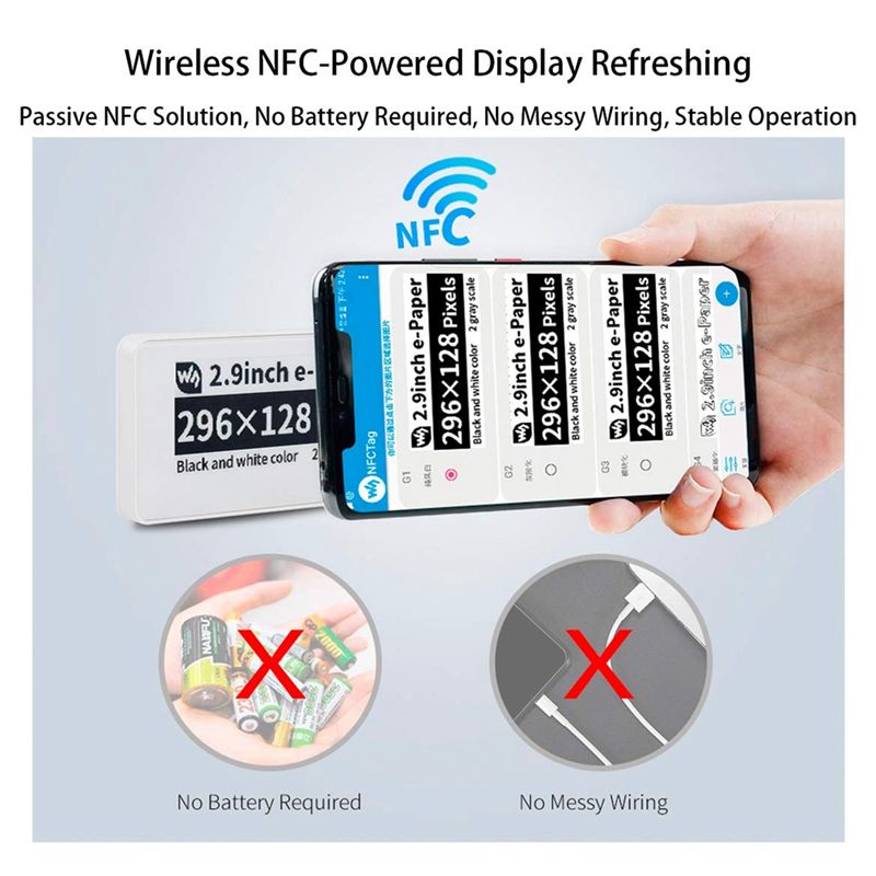 Waveshare 2,9 inch draadloos a - Display Epaper 2.9 recensie en prijs
