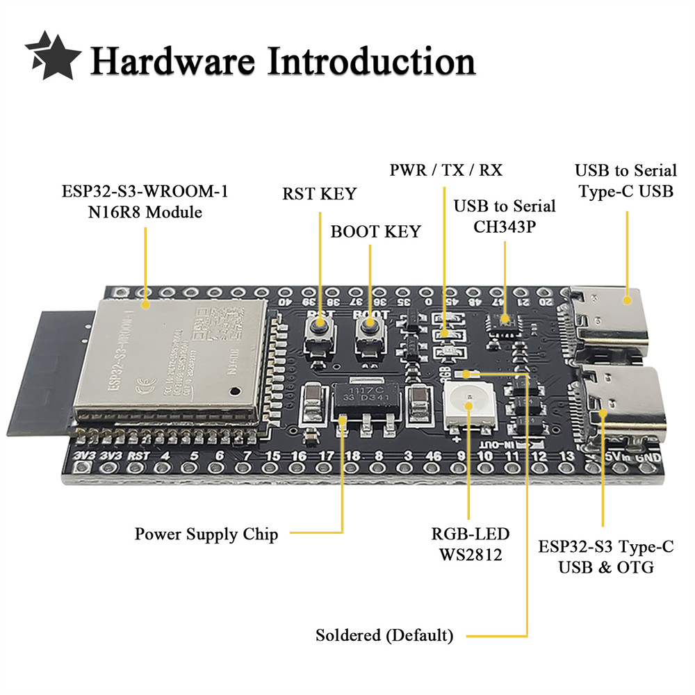 ESP32 S3 N16R8 Ontwikkelbord W - Keys Diy Home Automation Kit With Esp32 recensie en prijs