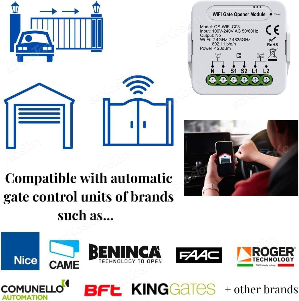 Tuya ZigBee/WiFi Gate Opener S - Home Automation Diy recensie en prijs