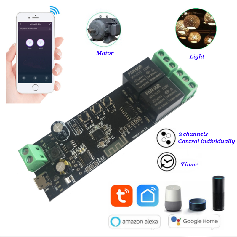 2CH Tuya Wifi Smart Control Bo - Smart Home Automation Diy recensie en prijs