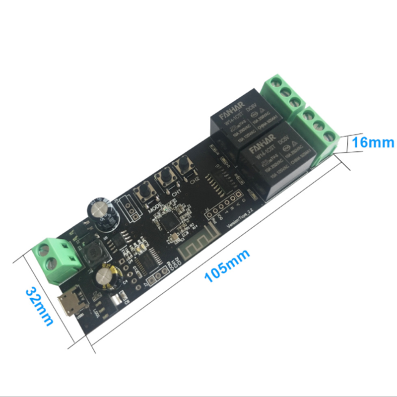 2CH Tuya Wifi Smart Control Bo - Smart Home Automation Diy recensie en prijs
