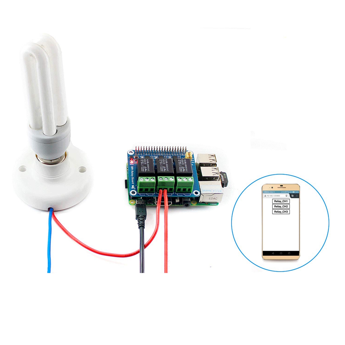 Waveshare 5V 3-kanaals relaism - Pi Zero W Board recensie en prijs
