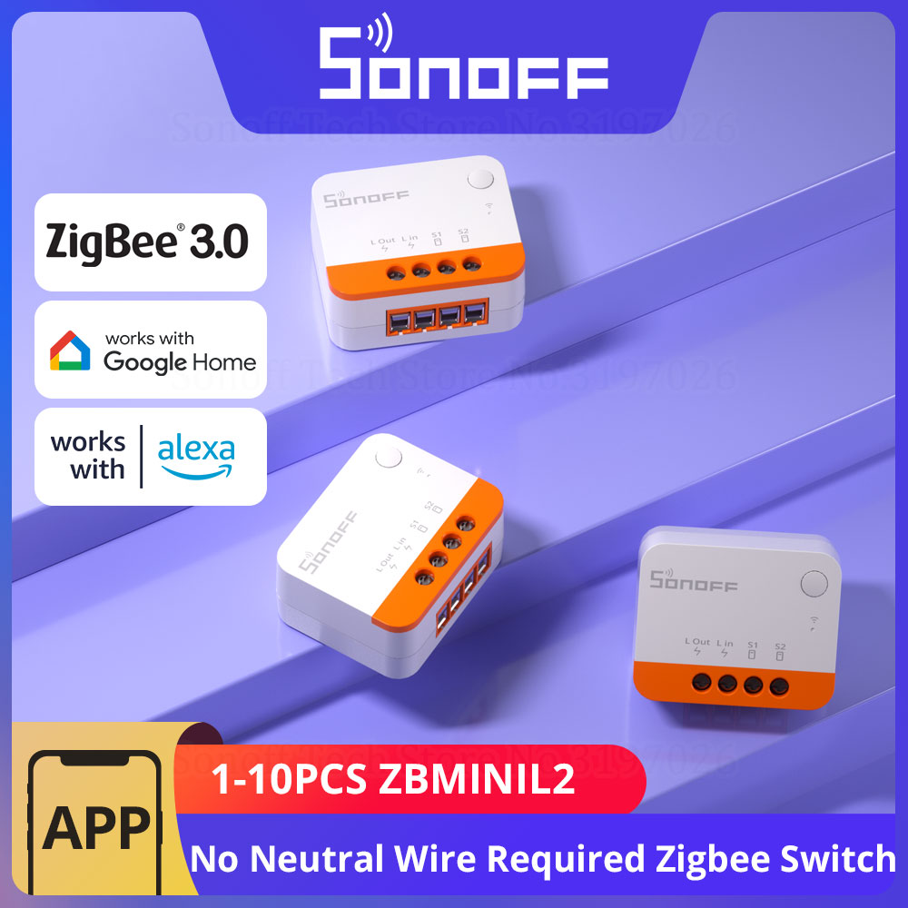 1-10PCS SONOFF ZBMINIL2 Zigbee - Sonoff Basic Switch recensie en prijs