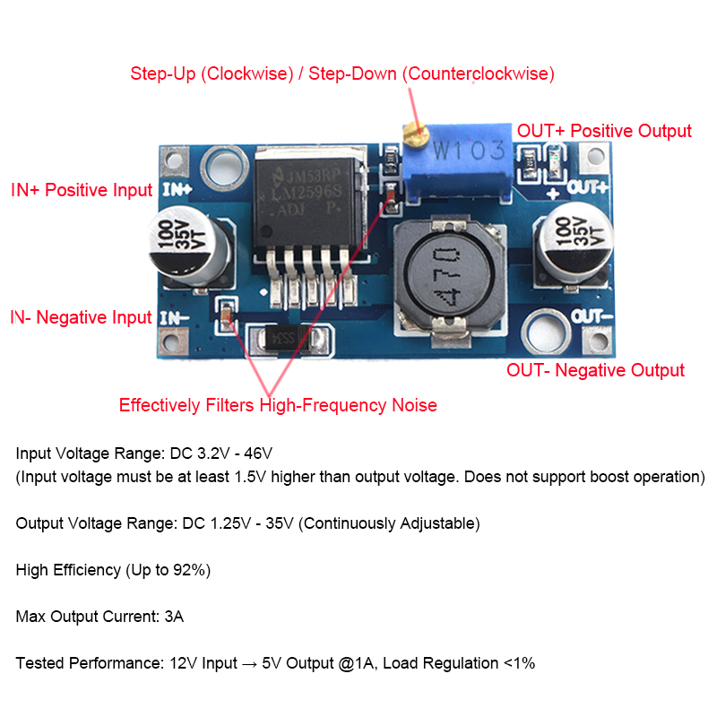 10 stks LM2596S Verstelbare Bu - Home Automation Arduino recensie en prijs