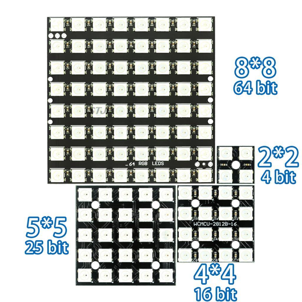 Ws2812 Led 5050 Rgb 8X8 4 16 2 - Rgb Led Matrix 8X8 recensie en prijs