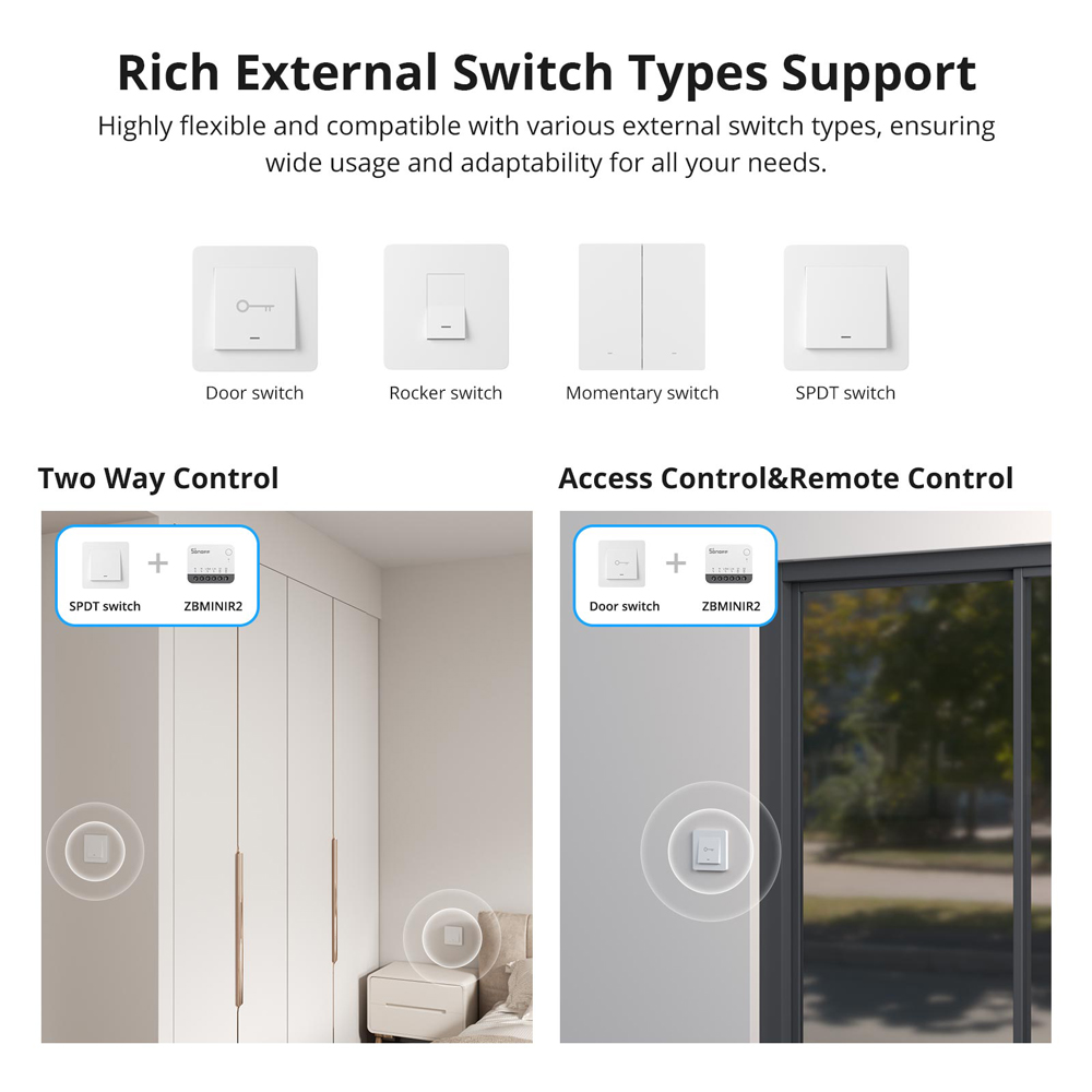SONOFF ZBMINIR2 Extreme Zigbee - Sonoff Basic Switch recensie en prijs