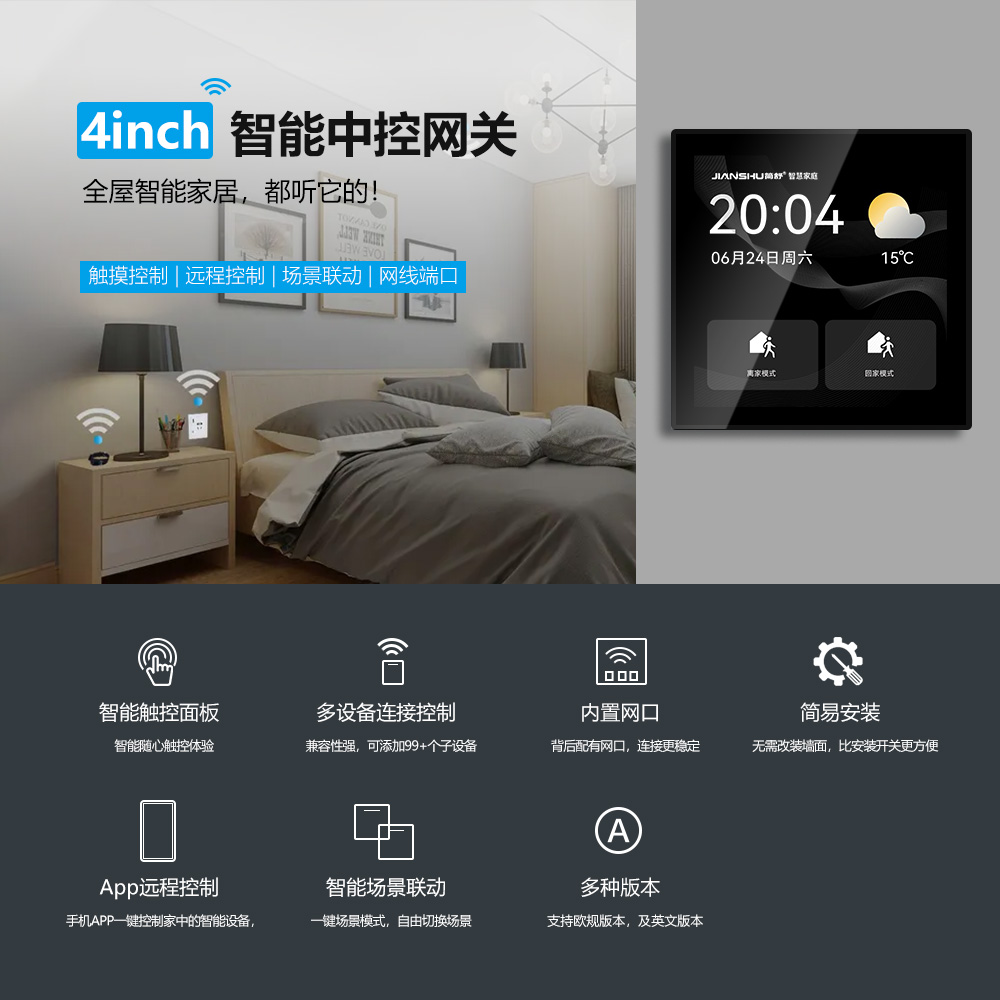 2022 Domoticasysteem van hoge  - Home Automation System Design recensie en prijs