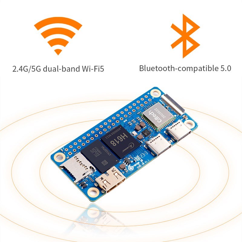 Orange Pi Zero 2W 4GB 2GB 1,5G - Pi Zero W Board recensie en prijs