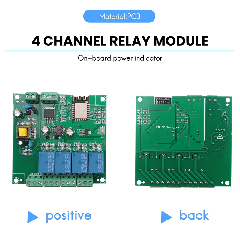 ESP8266 Draadloze WIFI 4-kanaa - Relay 8 Channel Board recensie en prijs