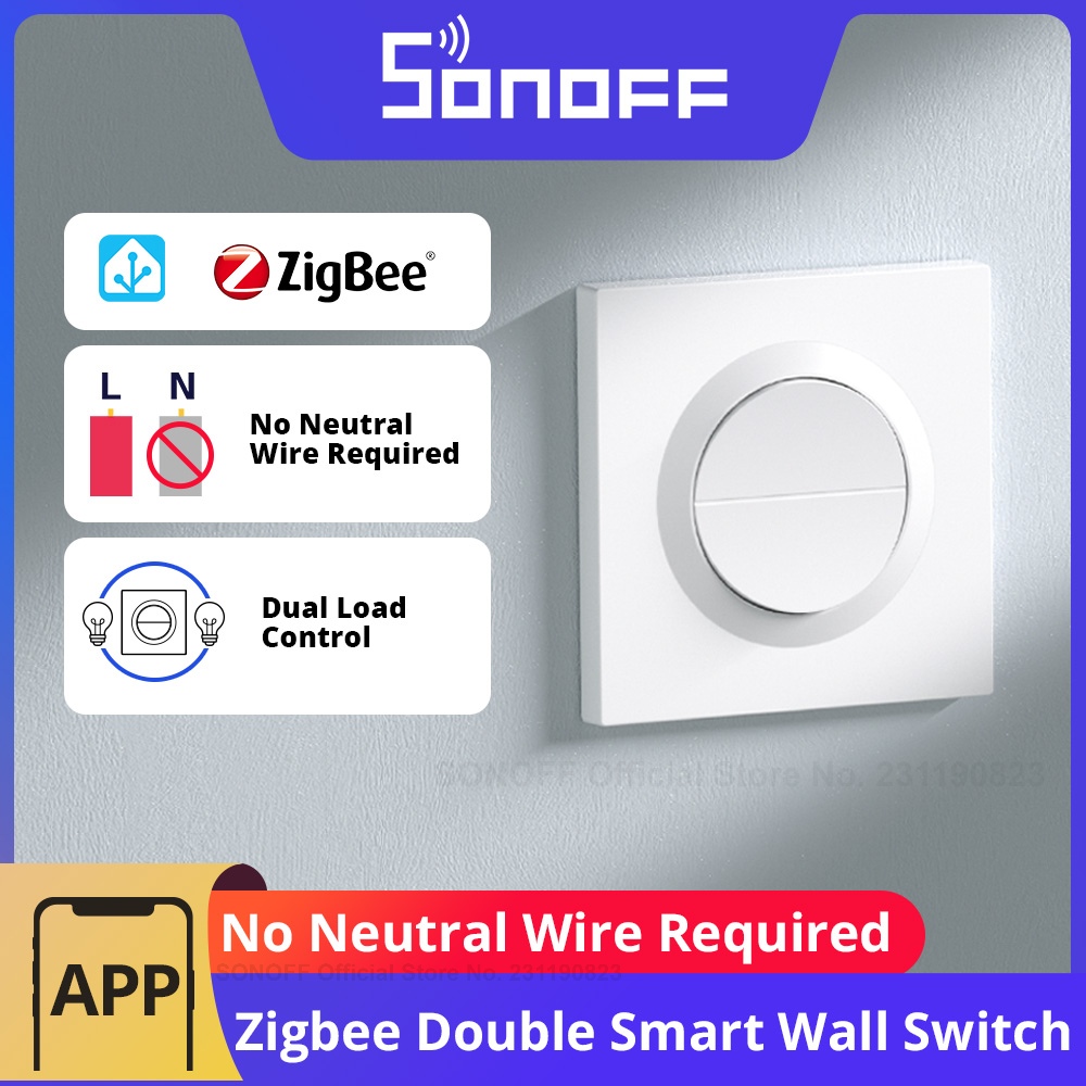SONOFF Orb-ZBW2L Zigbee 2-voud - Sonoff Basic Switch recensie en prijs