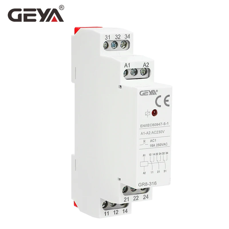 Geya GR8-316 Schakelaar Relais - Shelly Relay Module recensie en prijs