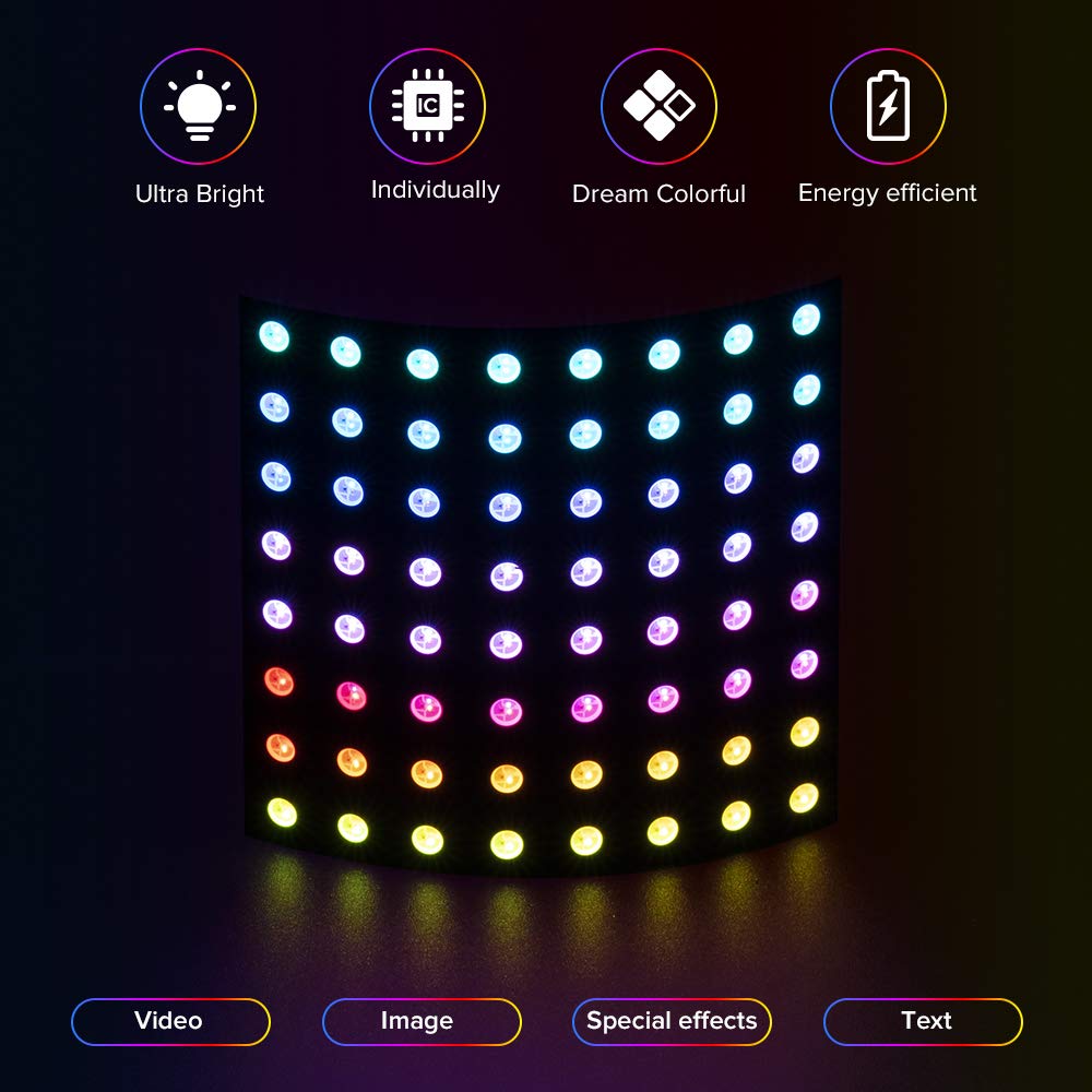 WS2812 LED 5050 RGB 8x8 64-bit - Rgb Led Matrix 8X8 recensie en prijs