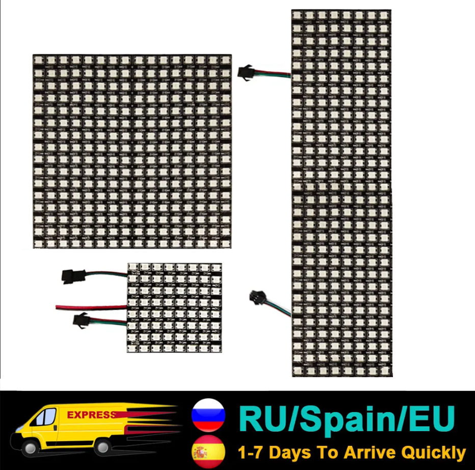 DC5V WS2812B 5050 RGB SMD Flex - Rgb Led Matrix 8X8 recensie en prijs