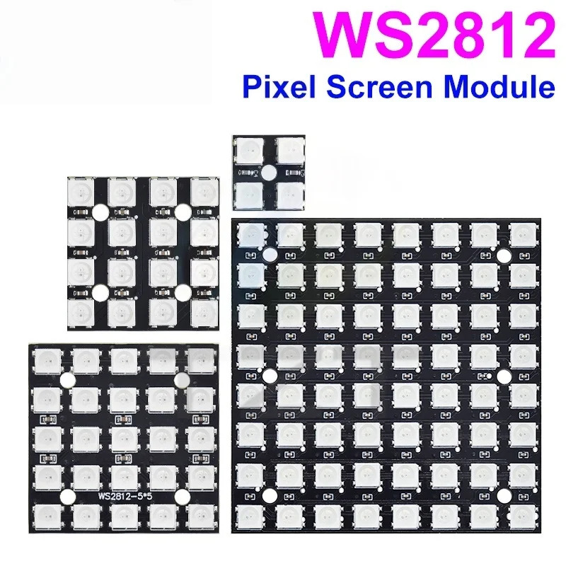 NIEUWE WS2812 LED 5050 RGB 8x8 - Rgb Led Matrix 8X8 recensie en prijs