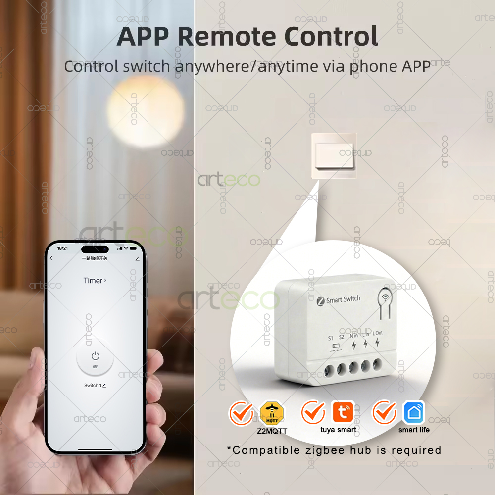 10A Zigbee Mini Smart Switch M - Smart Home Automation Diy recensie en prijs
