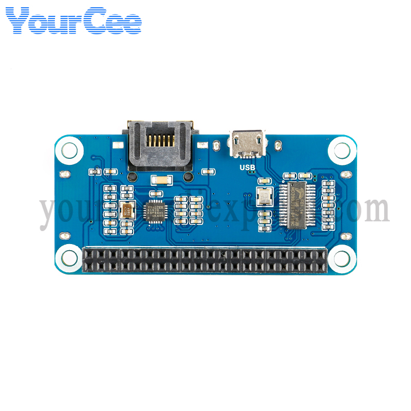 USB HUB HAT naar Ethernet RJ45 - Pi Zero W Board recensie en prijs