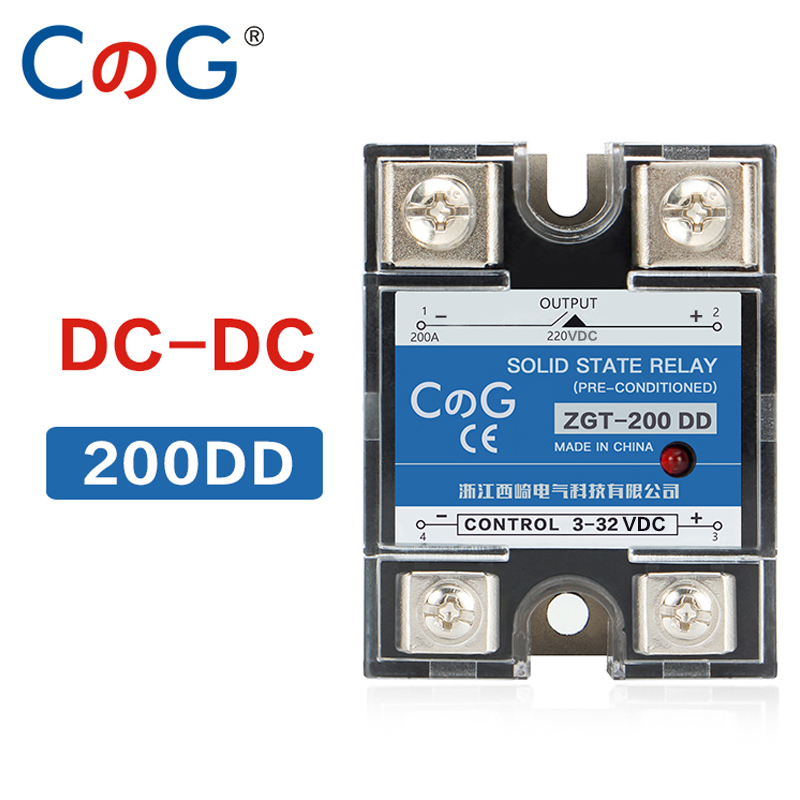 CG SSR-200DD 200A 220V 380V 60 - Shelly Relay Module recensie en prijs